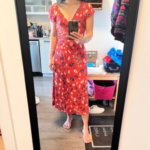 New H&M Floral Maxi Dress